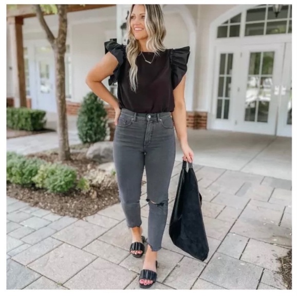 Shiraleah Arden Tote, Black Vegan Leather - Picture 5 of 9